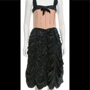 Marc Jacobs Ruched Silk Dress - Size 8 - EUC